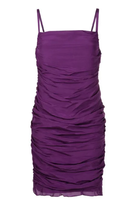 Vestido Seda Ecourse Purple